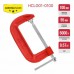 Струбцина винтовая P.I.T. CONTROL HCLG01-0100 (тип G, 100х55 мм, 5000 Н, сталь/чугун)