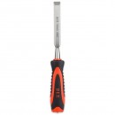 Стамеска по дереву плоская P.I.T. CONTROL HCHW01-0016,16 мм, 265х135 мм, 28°, 200 г, удар, CR-V