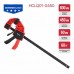 Струбцина быстрозажимная P.I.T. ADVANCE HCLQ01-0450, 600 мм, 450х60 мм, 60 кг, сжатие/распор