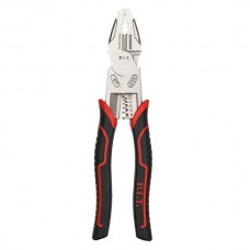 Плоскогубцы многофункциональные усиленные P.I.T. DRUA HPLP01-0225A, 225мм, 6в1, эксцентрик, никель