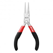 Круглогубцы мини прямые P.I.T. ADVANCE HPLR06-0115R, 115 мм, сталь CR-V, 63HRC, пружина