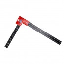 Угольник цельнометаллический P.I.T. ADVANCE HSQR01-0406 (40х60 см, 90°, двойная шкала в мм)