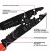 Стриппер многофункциональный P.I.T. ADVANCE HPLR07-0230 (230мм, зачистка проводов, обжим)