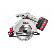 Пила циркулярная аккумуляторная P.I.T. PKS20H-165A/1 (комплект)