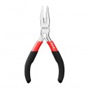 Длинногубцы мини прямые P.I.T. ADVANCE HPLR06-0115L, 115 мм, сталь CR-V, 63HRC, пружина